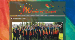 Desktop Screenshot of magic-of-gospel.de